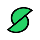 Sloped logo